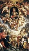 Peter Paul Rubens Madonna Adored by Angels France oil painting artist